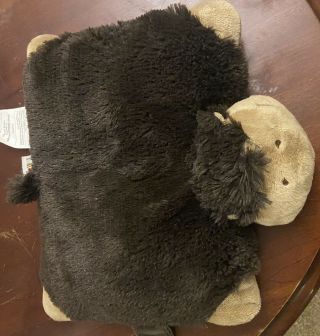 Pee Wee Pillow Pets Monkey Plush Stuffed Toy 12 " Brown