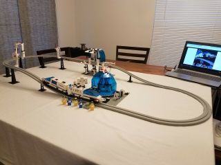 Lego Space Futuron Monorail Transport System Set 6990