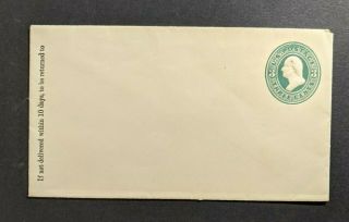 Vintage Us Postal Stationary Envelope 3 Cents