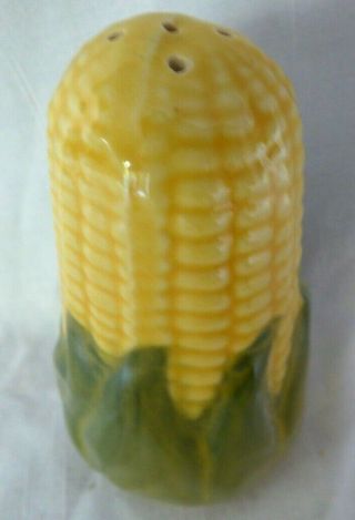 Vintage Shawnee Ceramic Corn King Salt or Pepper Shaker USA,  no stopper,  5.  25 