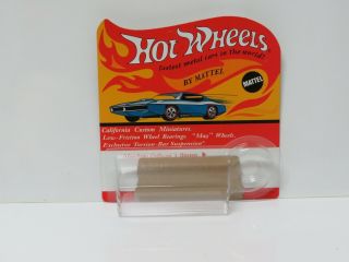 Hot Wheels Empty Unpunched Blister Pack 1969