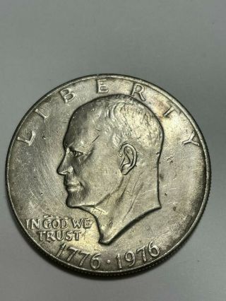 1776 - 1976 Eisenhower One Dollar Us $1 Bicentennial Coin - No Mark
