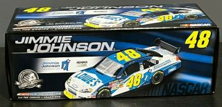 2008 48 Jimmie Johnson Foundation Lowes Cot 1:24 Diecast Car - Rare - 1 Of 808