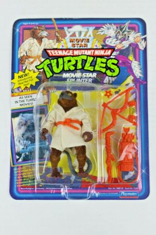 Vintage Tmnt Movie Star Splinter Teenage Mutant Ninja Turtles Action Figure