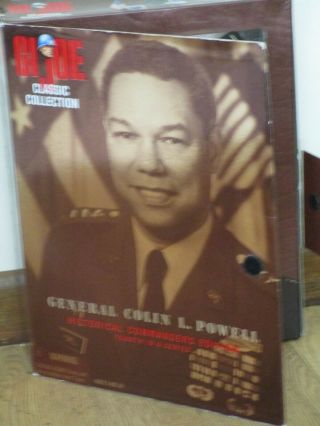 Colin Powell G.  I.  Joe Action Figure Set,  Historical Commanders Edition