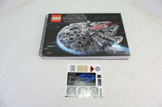Incomplete Lego Star Wars Ultimate Millennium Falcon 75192 Expert Building Kit