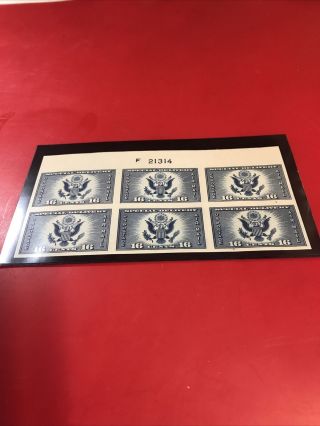 USA Scott 756 to 765 National Parks Imperf Plate block set 2