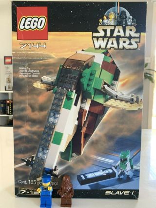 [new] Lego 7144 Star Wars Slave I Boba Fett Hans Carbonite @rare.  Bricks