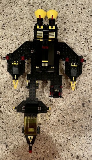 Vintage Lego Blacktron Renegade Space 6954 100 Complete W/ Instructions 1987 4