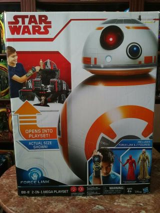 Hasbro Star Wars Bb - 8 With Force Link 2 In 1 Mega Playset