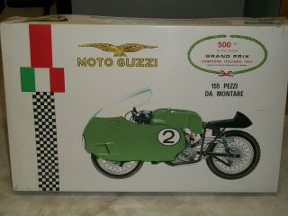 Protar 1/9 Scale Moto Guzzi 500 Cc.  8 Cylinder Motorcycle - Factory