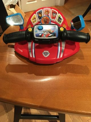 Vtech Paw Patrol Pups To The Rescue Driver Toy Play For Kids (no Box)