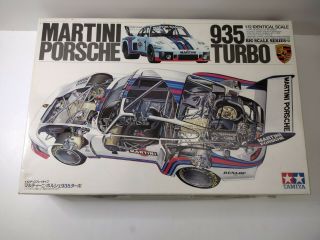 Tamiya Martini Porsche 935 Turbo 1:12 Identical Scale Car Kit