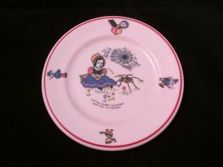 Vintage Little Miss Muffet Shenango China Rimrol Restaurant Ware 5 1/2 " Plate