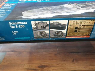 Italeri 5603 1/35 WWII Schnellboot Type S100 Military Boat 3