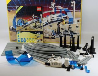 Lego Space Monorail Transport System 1987 Vintage (6990) Incomplete Parts W/box