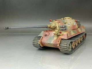 1/35 Built Trumpeter Wwii German King Tiger Last Production W/night Device Tank