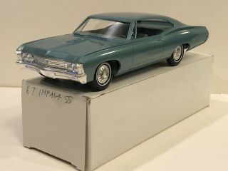 1967 Chevrolet Impala Promo Factory Dealer Model Amt Mpc Owner