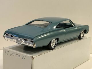 1967 Chevrolet Impala Promo Factory Dealer Model AMT MPC Owner 2