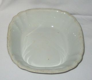 Vintage White Royal Stone China Dish By Wedgewood & Co.  England - Pre - Owned