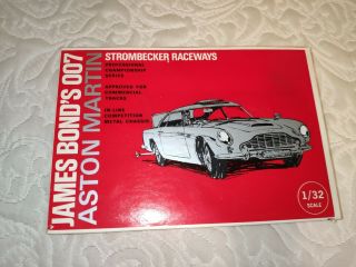 Strombecker Slot Car 1/32 Kit Unbuilt Aston Martin James Bond 
