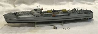 Italeri 5603 1/35 Wwii Schnellboot Type S100 Military Torpedo Boat Built