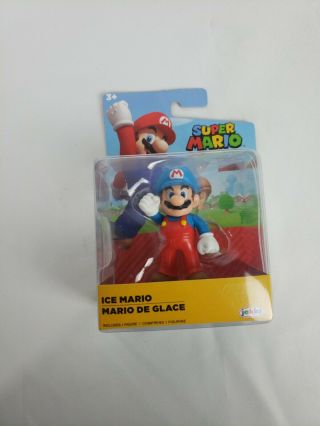 Ice Mario Nintendo Mario Bros Mini Figures Jakks Pacific
