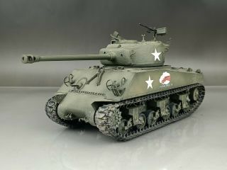 1/35 Built Dragon 6325 Wwii U.  S M4a3 (76) W Tank  Thunderbolt Vi  Bastogne 1944