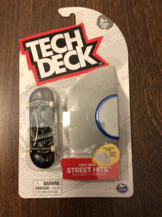 Tech Deck Darkstar Street Hits - Half Circle Ramp Obstacle -