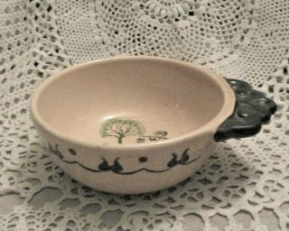 Vintage Metlox Poppytrail Homestead Provincial 5 " Soup Bowl W/handle