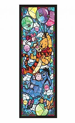 456 Piece Jigsaw Puzzle Stained Art Winnie The Pooh