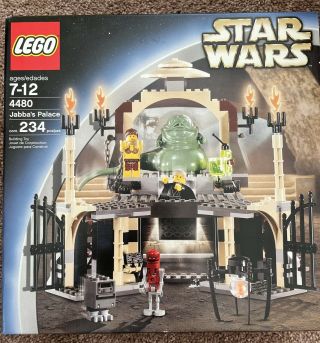 Lego 4480 Star Wars Jabbas Palace In 2003 Retired