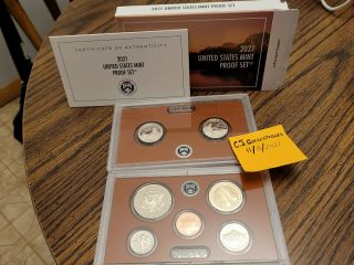 2021 US Proof Set with ERROR NICKEL at the 2