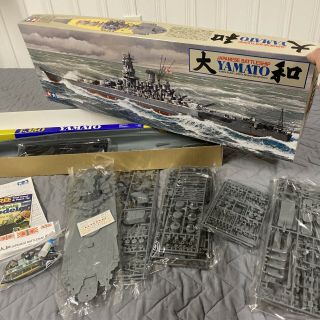 Japanese Navy Battleship Yamato 1/350 Scale Tamiya Plastic Model Kit