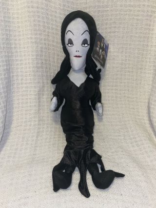 The Addams Family Morticia Addams Singing Plush Doll Toy Theme Song 2019