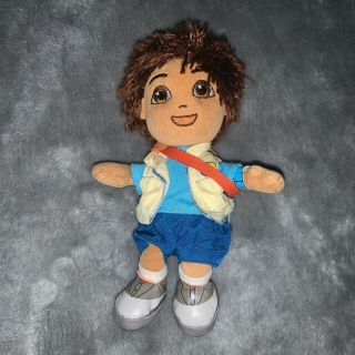 Ty Beanie Baby Nick Jr.  Go Diego Plush Bean Doll 7 " 2006 Guc
