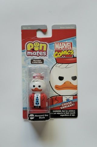 Marvel Comics Howard The Duck Chase Variant Pin Mates Wooden Collectible Figure