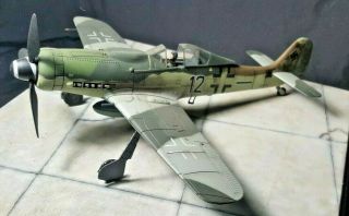 1/32 Focke Wulf Fw - 190d - 9 " Blue 12 " Ultimate Soldier W/ Correct Markings