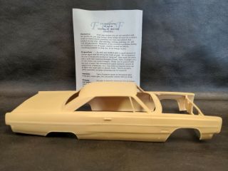 Resin 1968 68 Plymouth Fury Scale Model Kit Car F&f
