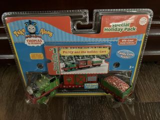 Thomas & Friends Die - Cast Take Along Percy And The Holiday Cars Special Nib