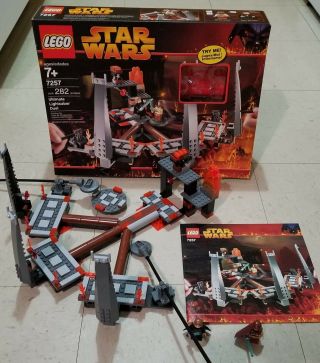 Official Lego Star Wars 7257 Ultimate Lightsaber Duel Mustafar Clone Wars 100