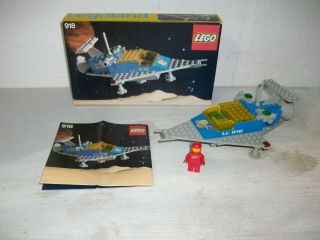 Vintage Lego Set 918 Space Transport 100 Complete From 1979