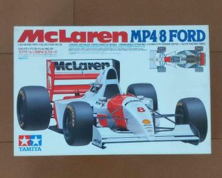 Mclaren Ford Mp4/8 1993 Tamiya 1/20 Gp No.  39 Ayrton Senna Plastic Model Kit