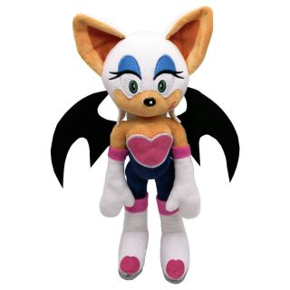 12 Inch Rouge The Bat Plush Toy Stuffed Doll Animal Kids Xmas Gifts