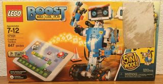 Lego 17101 Boost Creative Toolbox Complete And.  Small Tear See Photos