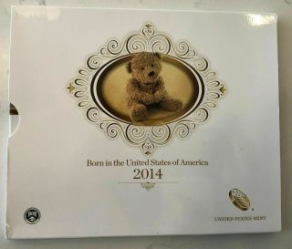 2014 Born In The Usa United States Of America Proof Coin Set United States