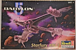 Revell Monogram 1/72 Babylon 5 Starfury Mk 1 Model
