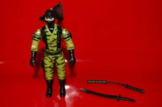 1992 Gijoe Cobra Ninja Force Nunchaku (nunchuk) 100 Complete & Nrmt