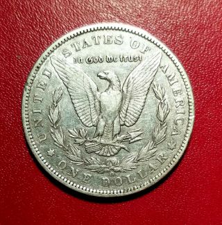 (2 - Coins) 1889 - O Morgan Silver (90) Dollar & 1972 - D Kennedy Half Dollar