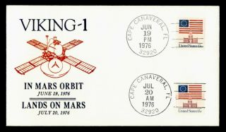 Dr Who 1976 Space Viking 1 In Mars Orbit,  Landing Cape Canaveral Fl C246533